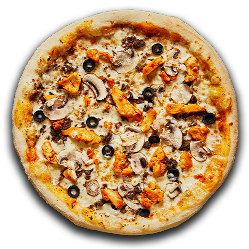 Pizza antillaise