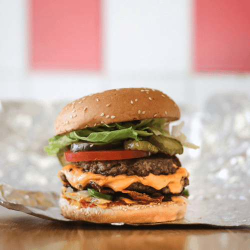Bacon cheeseburger