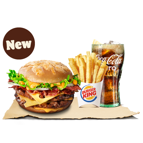 Cheese Lover Beef Double Menu