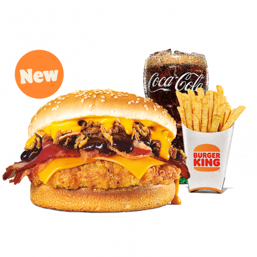 CRAZY CHEESE BBQ CHICKEN MENU