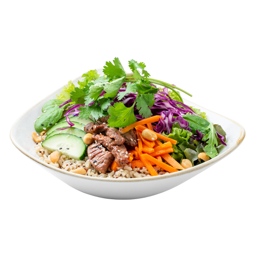 Peanut Beef Bowl