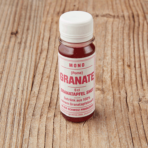 Granatapfel-Shot