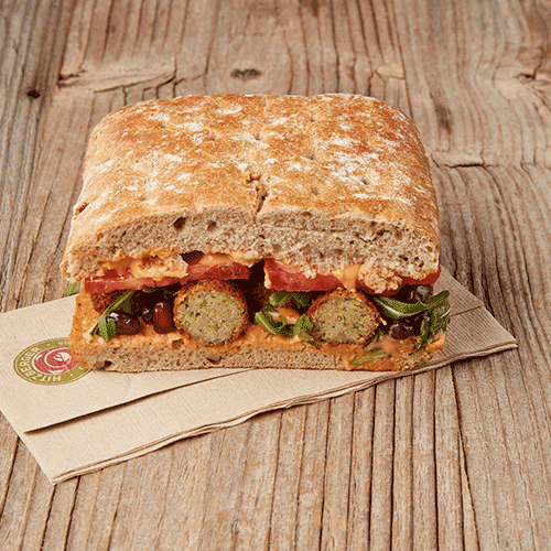 Falafel Sandwich (vegan)