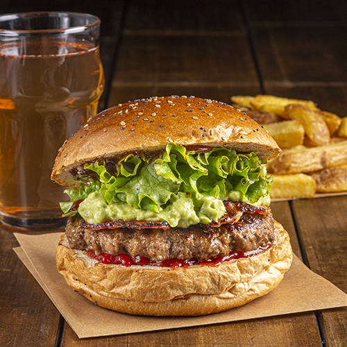 MENU BACON AVOCADO BEEF