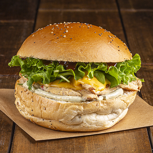 BBQ CHICK'N'CHEESE
