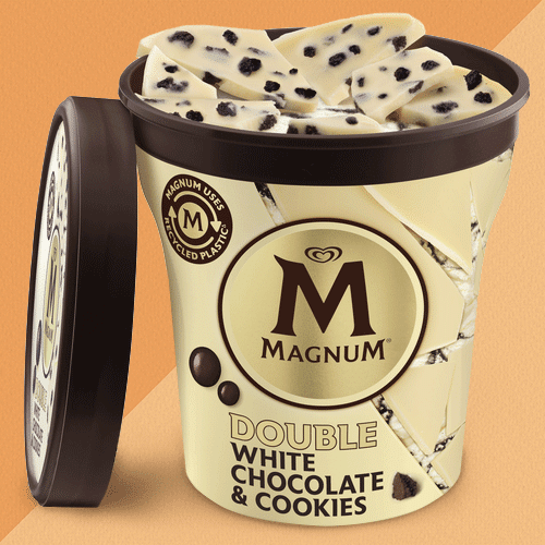 Magnum White Chocolate & Cookies (440ml)