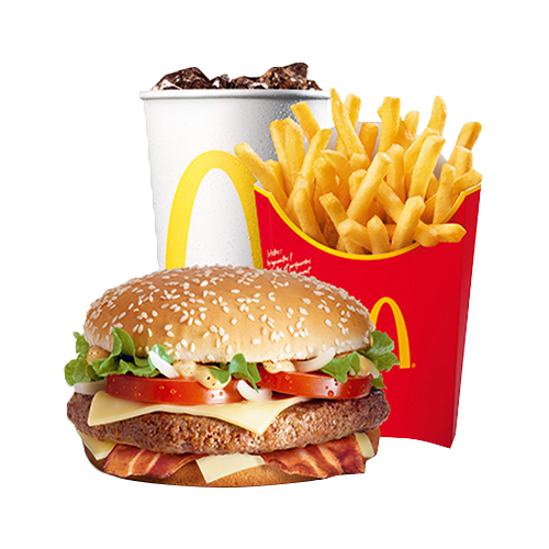 Big Tasty Single Bacon Menu Small