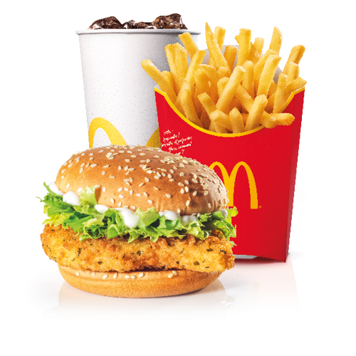 McChicken Veggie Menu Medium