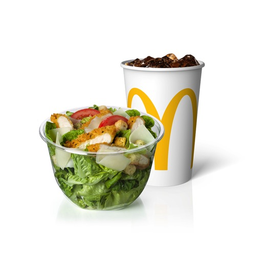 Caesar Salad Veggie Menu