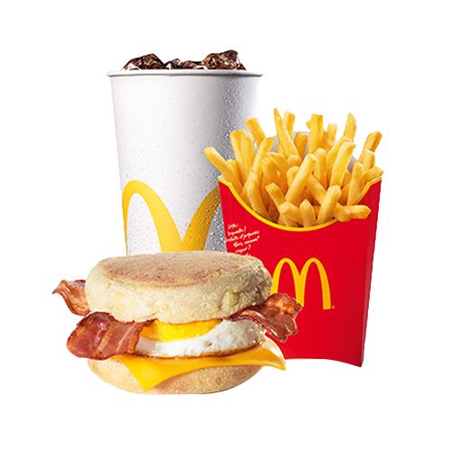 Mc Muffin Bacon & Egg Menu Small