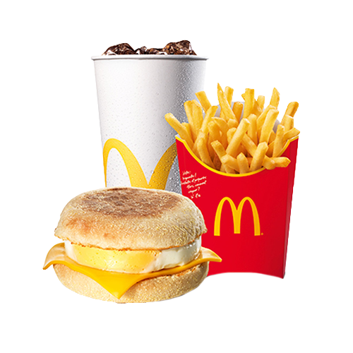 Mc Muffin Egg & Cheese Menu Small