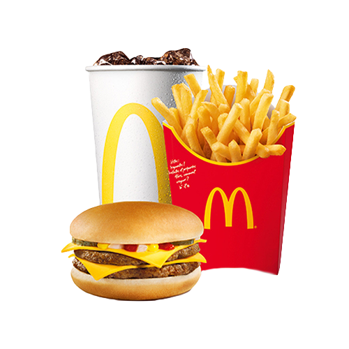 Double Cheeseburger Menu Small
