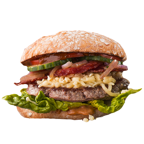 Chorizo Beef & Cheese Burger