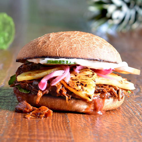 Pulled Jackfruit Burger