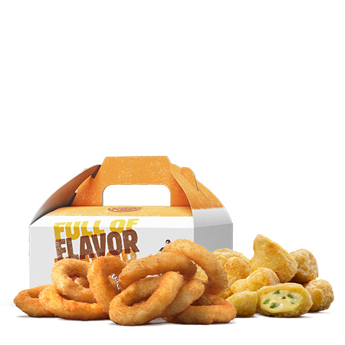 Kingbox 10 Onion Rings + 10 Chili Cheese