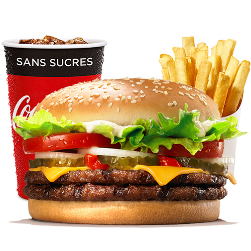 Menu Double WHOPPER® Cheese