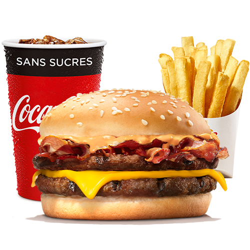Menu King Deal Double Texas Bacon