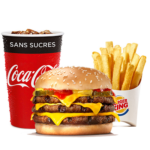 Menu Triple Cheese