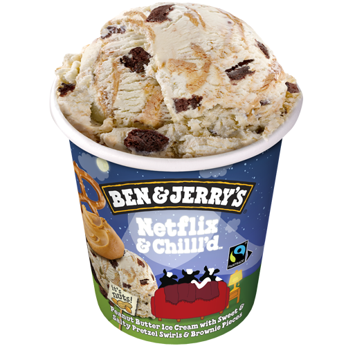 Ben & Jerry's Netflix & Chilll'd 465 ml (Nouveau)