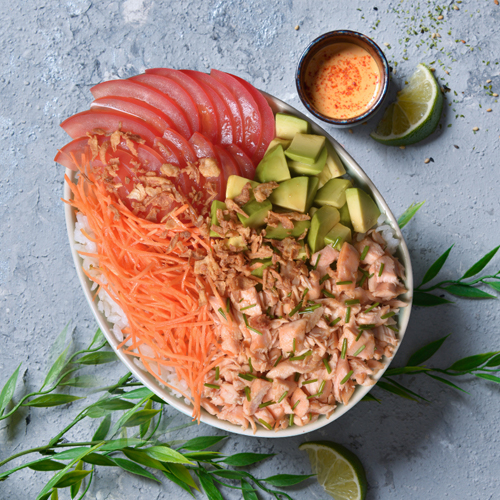 Nouveauté - Poke Bowl Crunchy Salmon