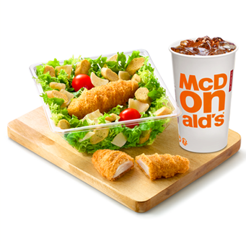 Menu Salade Chicken Caesar