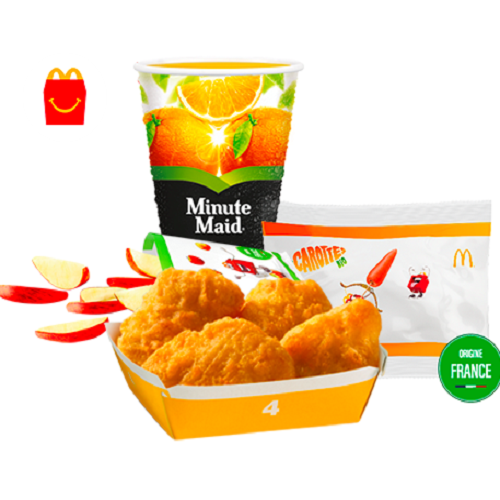 Menu Happy Meal - 4 Chicken McNuggets™