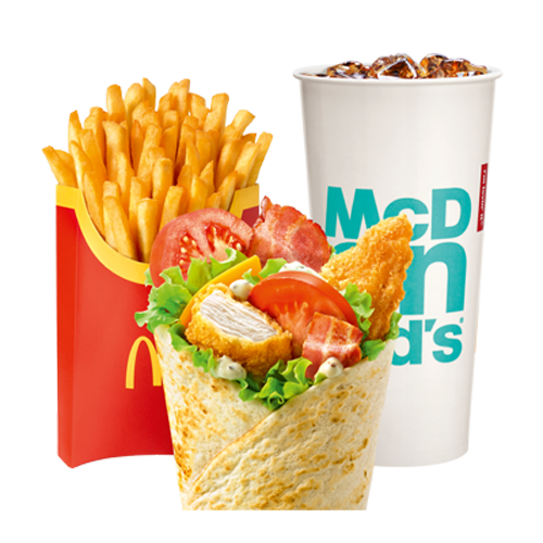 Menu Maxi Best Of™ - McWrap™ Poulet Bacon & New York