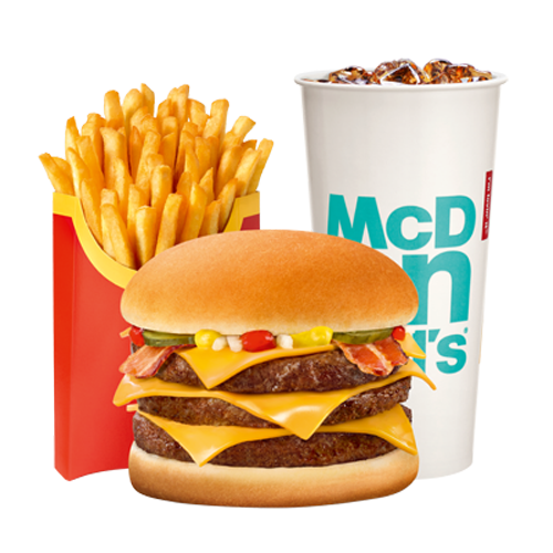 Menu Maxi Best Of™ - Triple Cheese Bacon