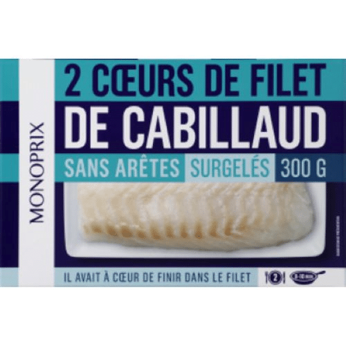 Cabillaud Monoprix 300g