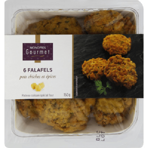 6 Falafels Monoprix 150g