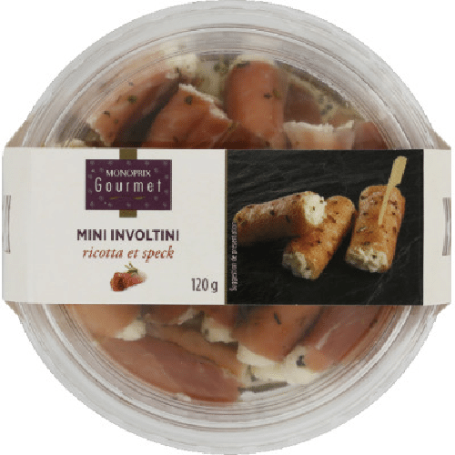 Mini Involtini Monoprix Gourmet 120g