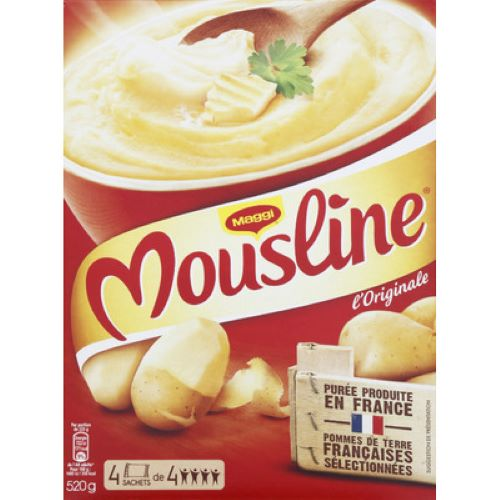 Mousline Nature 4x130g