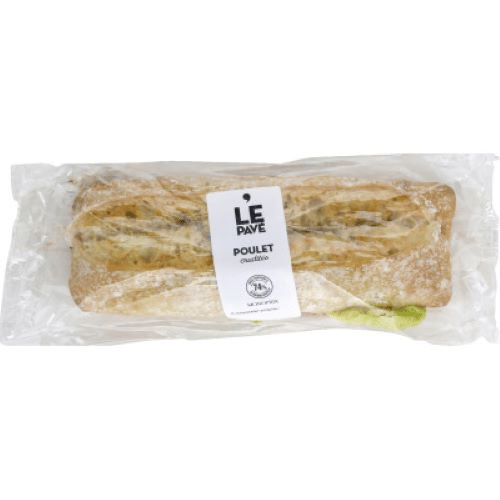 Pavé Poulet Crudités 220g