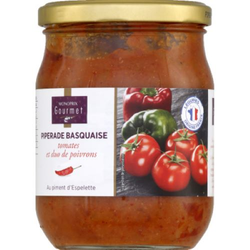 Piperade Monoprix Gourmet 520g
