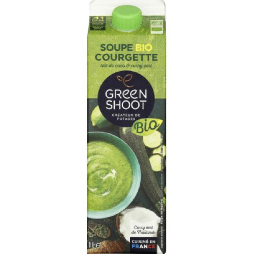 Soupe Courgette Coco BIO Greenshoot 1L