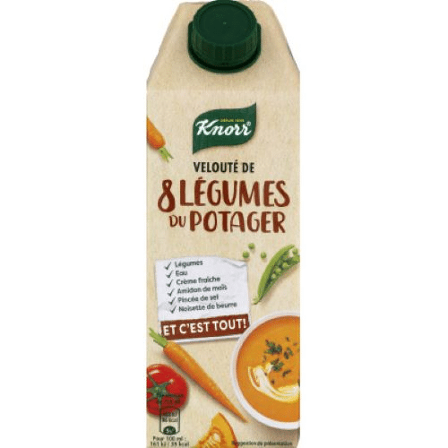 Velouté 8 légumes Knorr 75cl