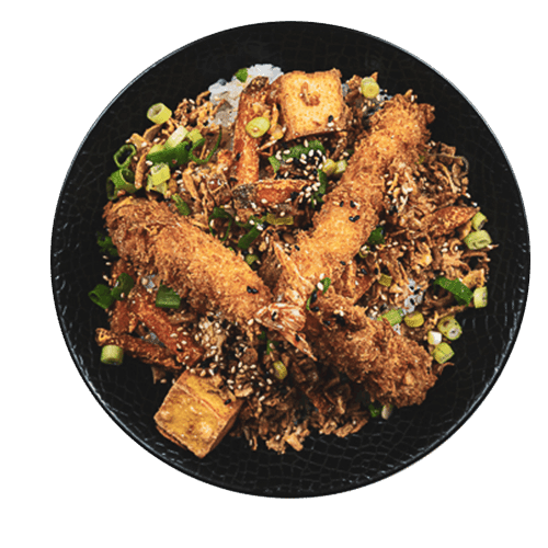 Poke tempura