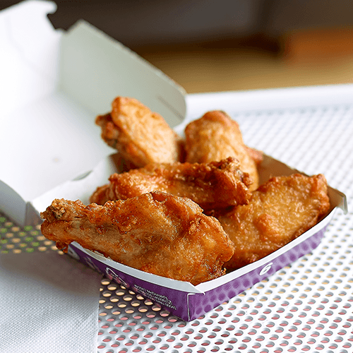 6 Chicken Wings