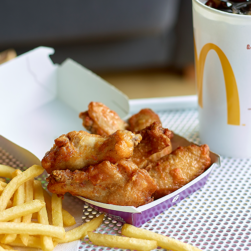 McMenu 6 Chicken Wings