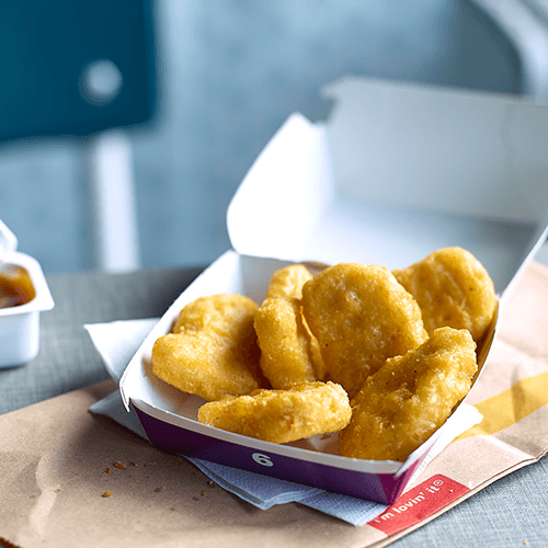 6 Chicken McNuggets