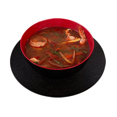 Tom Yam Kung (4 scampi)