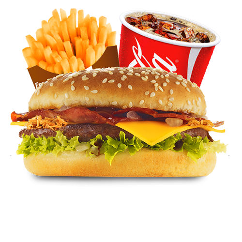 Menu crispy bacon