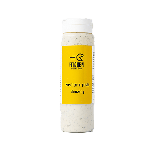 Fles Fitchen's basilicum-pesto dressing (750ml)