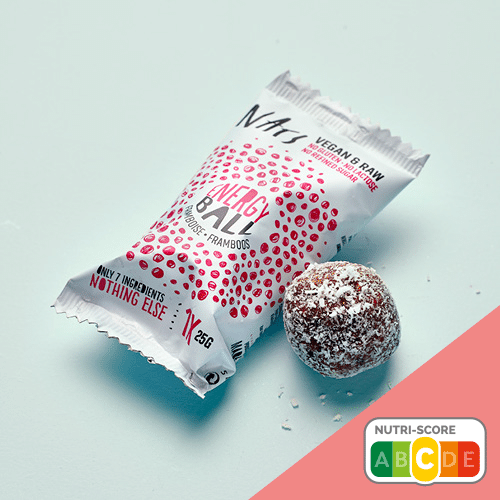 Nats boule d'énergie framboise (vegan / Nutri-Score C)