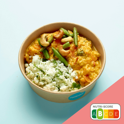 Indian curry (bio, no gluten & vegan / Nutri-Score B)