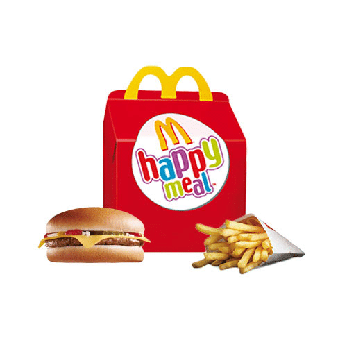 Happy Meal Cheeseburger