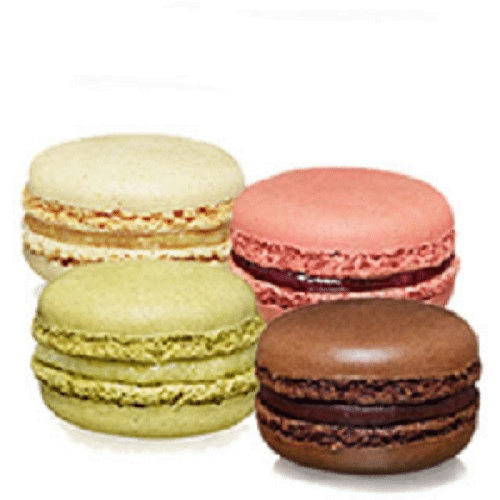 4 Macarons