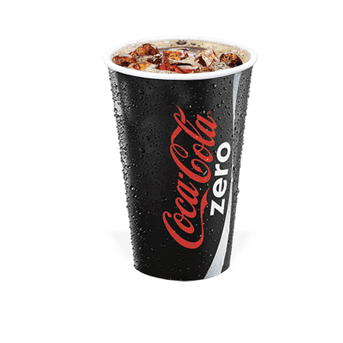 Coca Cola Zero medium