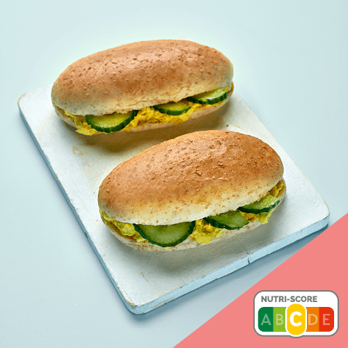 Sandwich kip curry
