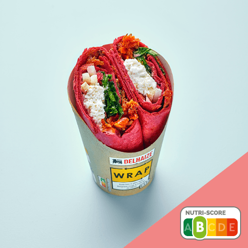 Wrap rode biet (veggie)